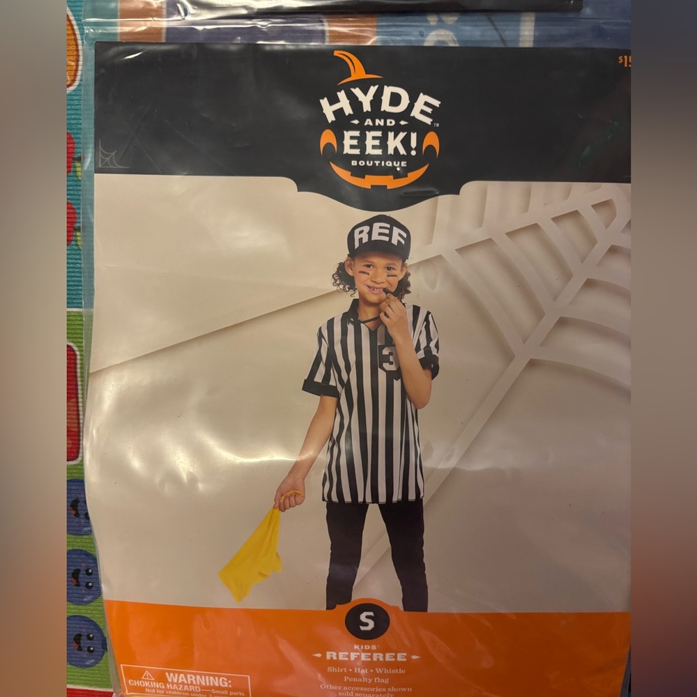 😁Kids Referee Costume - Black and White